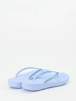 Damen FitFlop – Zehentrenner aus Synthetik in Hell
