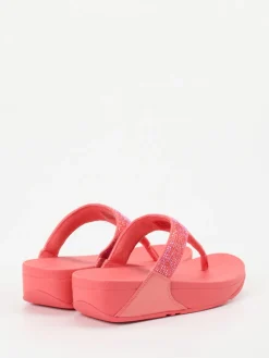 – Zehentrenner aus Textil in Korallrosa*FitFlop Discount