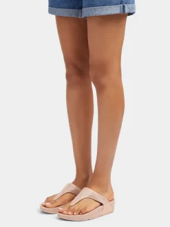 – Zehentrenner aus Textil mit Strassbesatz*FitFlop Online