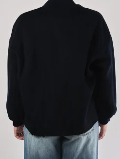 – Bomberjacke aus Wolle in Tiefschwarz*FLONA