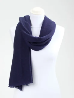 Damen FLONA – Schal aus Kaschmir Dunkel