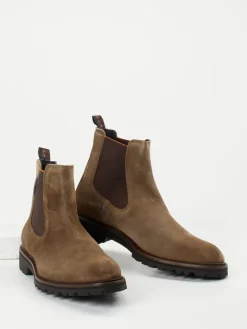 – Chelsea Boots aus Veloursleder sand*Floris van Bommel Hot