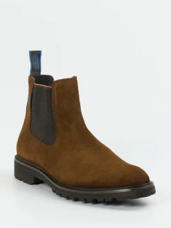 Herren Floris van Bommel – Chelsea Boots aus Veloursleder