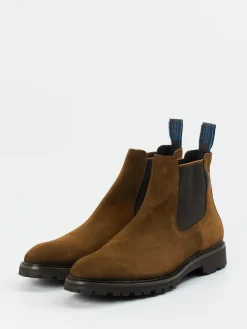 Herren Floris van Bommel – Chelsea Boots aus Veloursleder