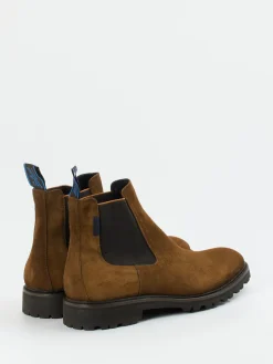 Herren Floris van Bommel – Chelsea Boots aus Veloursleder