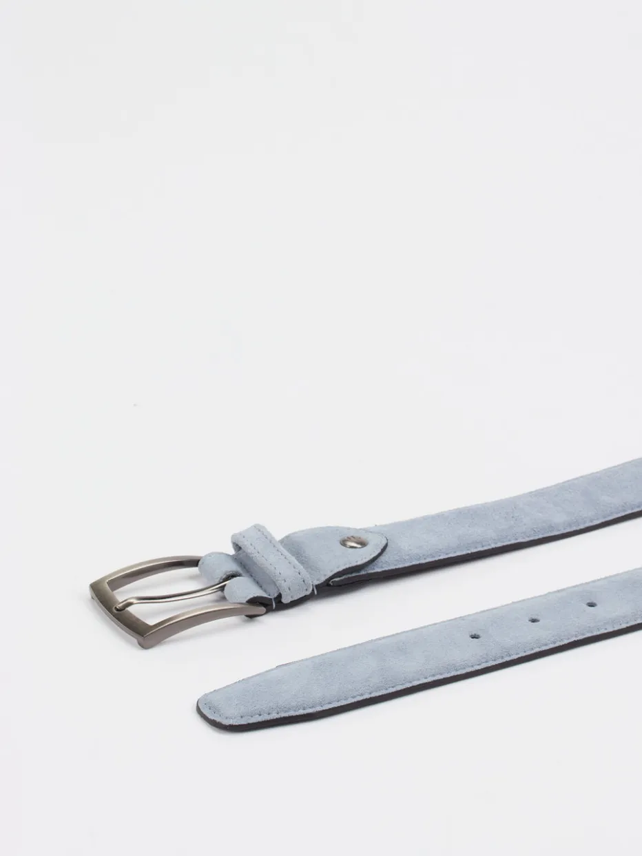 – Ledergürtel aus Veloursleder Hell*Floris van Bommel Outlet
