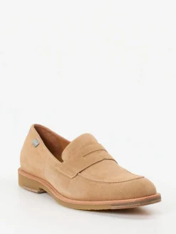 – Loafer aus Veloursleder sandbeige*Floris van Bommel Sale