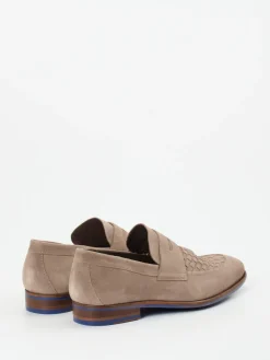 – Loafer aus Veloursleder sandbeige*Floris van Bommel Outlet