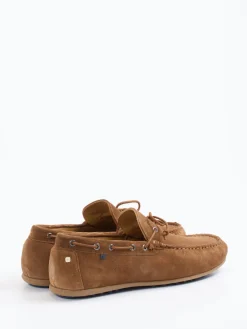 – Mokassin aus Veloursleder Cognac*Floris van Bommel Online