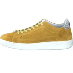 Herren Floris van Bommel – Sneaker aus Veloursleder Senf