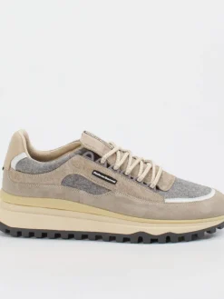 – Sneaker aus Velour/Textil braun*Floris van Bommel Outlet