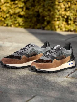 – Sneaker aus Fell und Veloursleder*Floris van Bommel Outlet