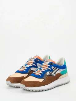 – Sneaker aus Veloursleder und Mesh*Floris van Bommel