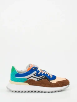 – Sneaker aus Veloursleder und Mesh*Floris van Bommel