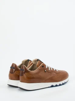 – Sneaker aus Kalbleder cognac*Floris van Bommel Best