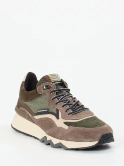 Herren Floris van Bommel – Sneaker aus Veloursleder