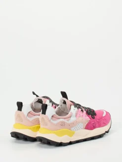 Damen Flower Mountain – Chunky Sneaker aus Veloursleder