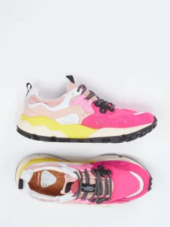 Damen Flower Mountain – Chunky Sneaker aus Veloursleder