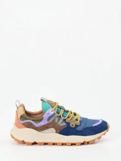 Damen Flower Mountain – Outdoor-Sneaker aus Velours und Textil