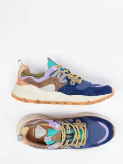 Damen Flower Mountain – Outdoor-Sneaker aus Velours und Textil