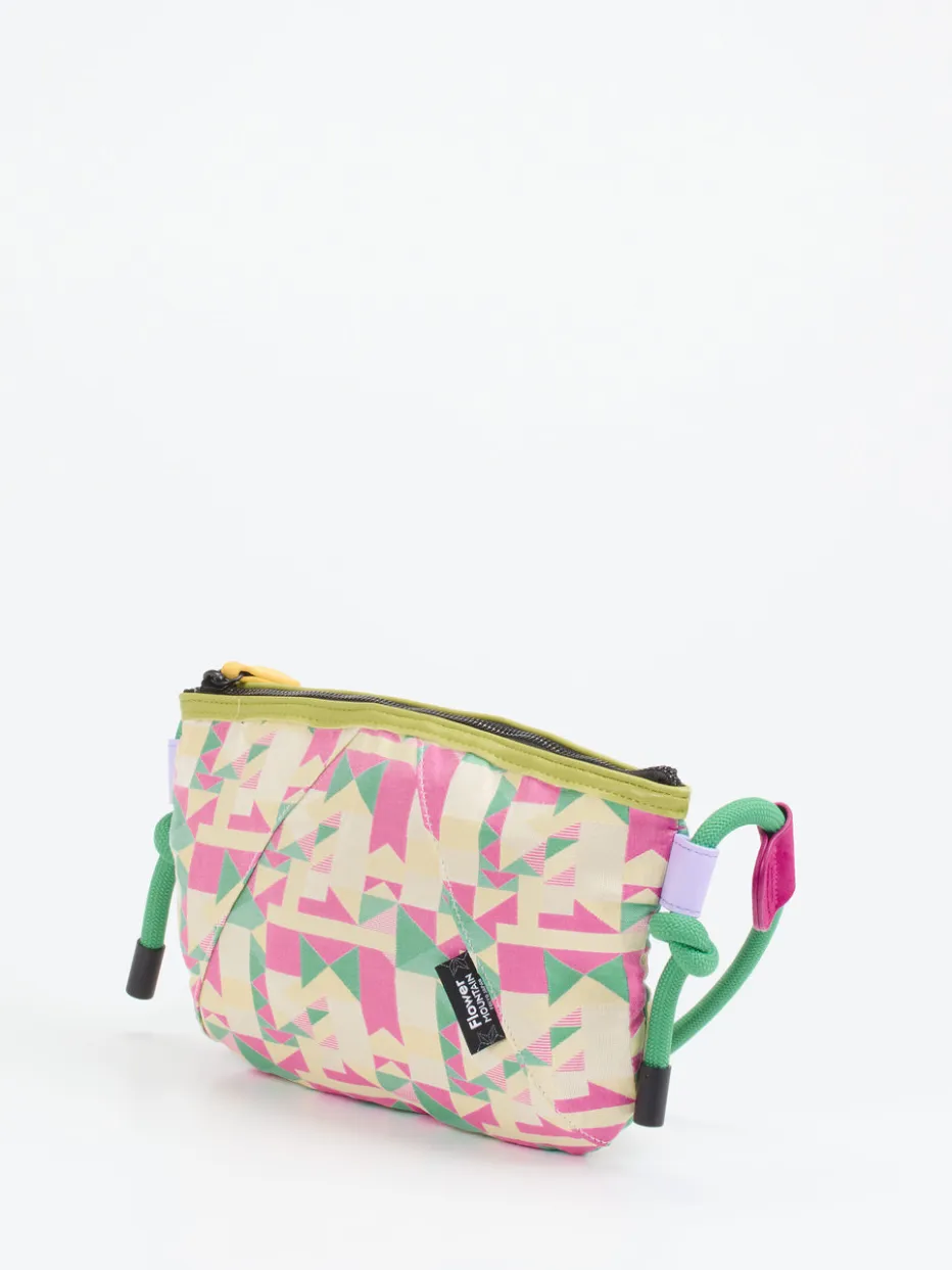 – Schultertasche aus Leder in color*Flower Mountain Outlet