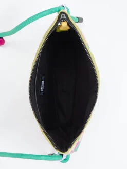 – Schultertasche aus Leder in color*Flower Mountain Outlet