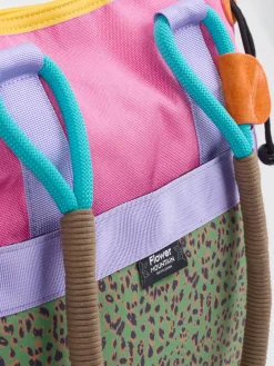 Damen Flower Mountain – Shopper Bag aus Nylon mit Animalprint