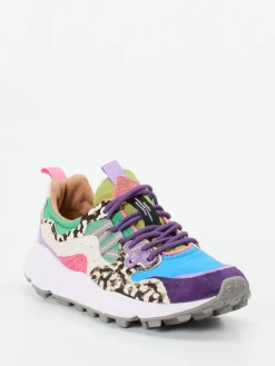 – Sneaker aus Veloursleder color*Flower Mountain New