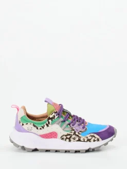 – Sneaker aus Veloursleder color*Flower Mountain New