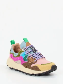 Damen Flower Mountain – Sneaker aus Veloursleder und Textil color