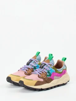 Damen Flower Mountain – Sneaker aus Veloursleder und Textil color