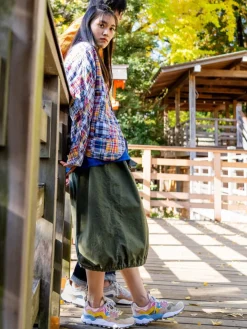 – Sneaker aus Veloursleder/Textil color*Flower Mountain Best