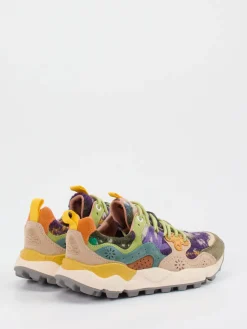 – Sneaker aus Velour und Textil color*Flower Mountain Online