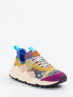 – Sneaker aus Veloursleder und Textil color*Flower Mountain Best