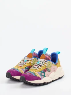 – Sneaker aus Veloursleder und Textil color*Flower Mountain Best