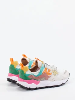 Damen Flower Mountain – Sneaker aus Velour/Textil color