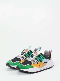 – Sneaker aus Veloursleder color*Flower Mountain Clearance