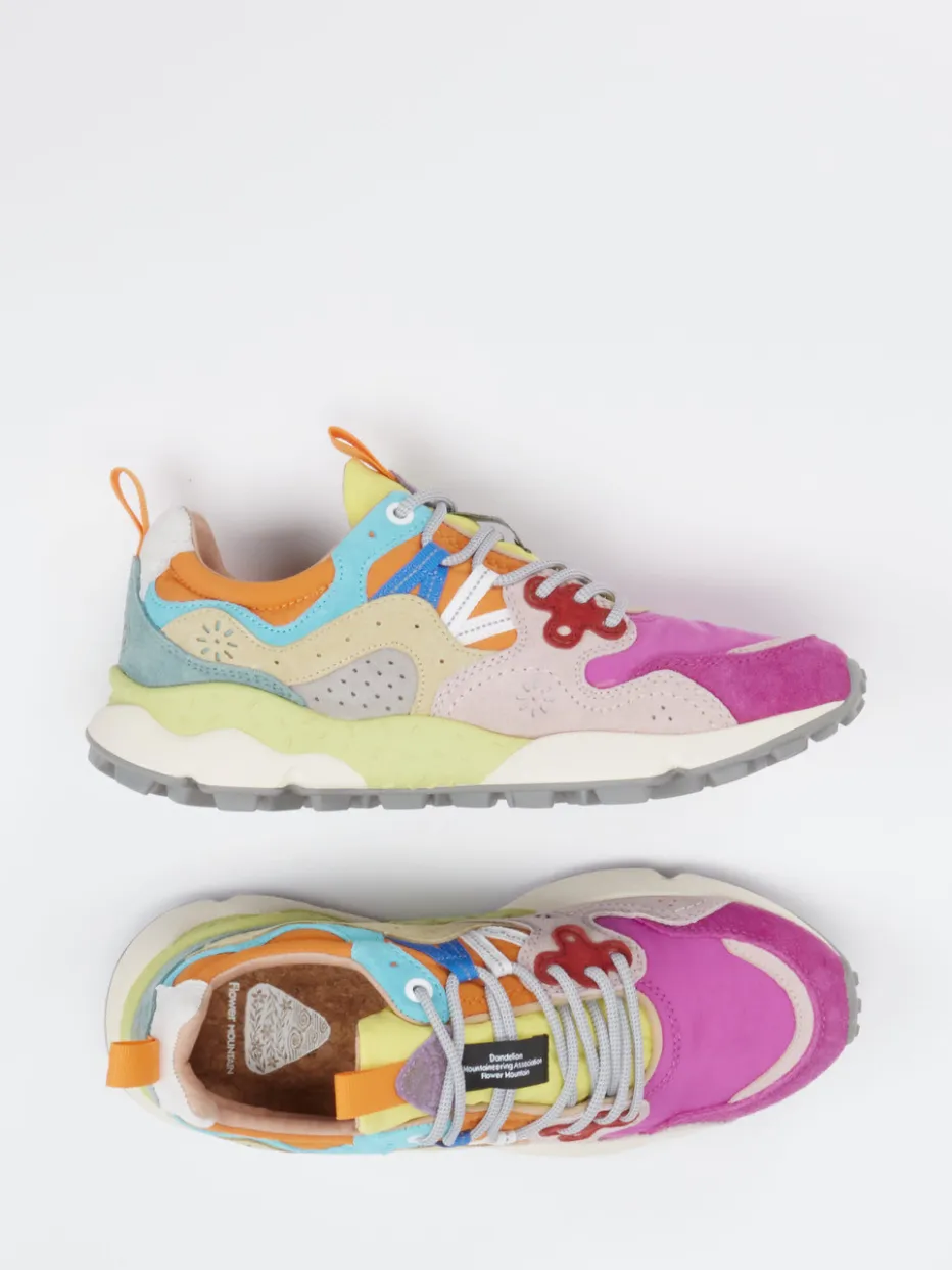 Damen Flower Mountain – Sneaker aus Veloursleder/Textil color