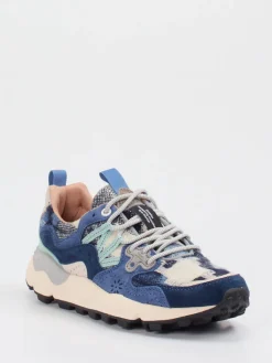 – Trail-Sneaker aus Veloursleder Textil*Flower Mountain Sale
