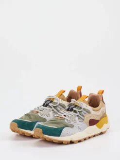 – Trail-Sneaker aus Veloursleder/Textil color*Flower Mountain New