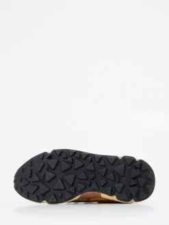 – Trail-Sneaker aus Velour/Textil oliv*Flower Mountain Discount