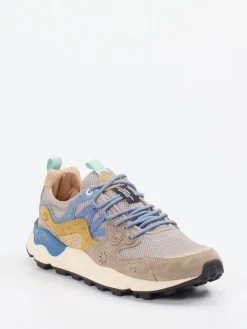 – Trail-Sneaker aus Mesh und Veloursleder*Flower Mountain Best