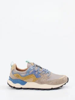 – Trail-Sneaker aus Mesh und Veloursleder*Flower Mountain Best