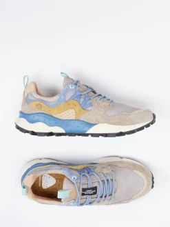 – Trail-Sneaker aus Mesh und Veloursleder*Flower Mountain Best