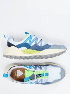 Herren Flower Mountain – Trail-Sneaker aus Veloursleder Weiß