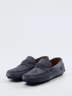 Herren Franco Barsony – Mokassin aus Veloursleder schiefer