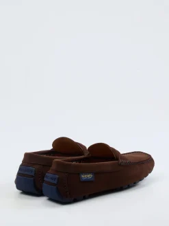 Herren Franco Barsony – Mokassin aus Veloursleder schoko