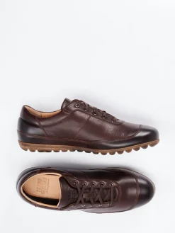 – Schnürschuh aus Kalbleder Dunkel*Franz Gustav New