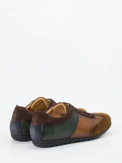 – Schnürschuh aus Veloursleder und Leder*Franz Gustav Online