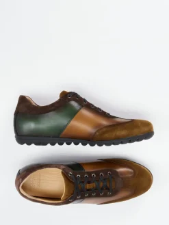 – Schnürschuh aus Veloursleder und Leder*Franz Gustav Online